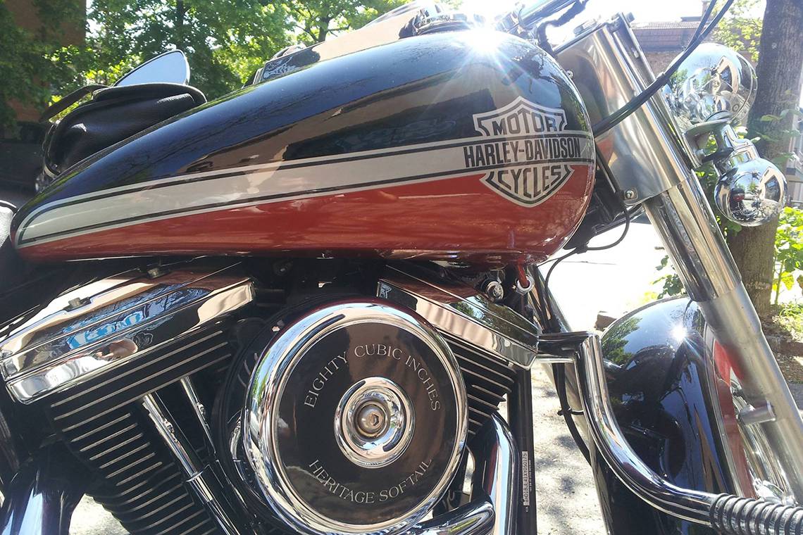 Harley decorata Moto wrapping Wrapping Gallery Let's Cover